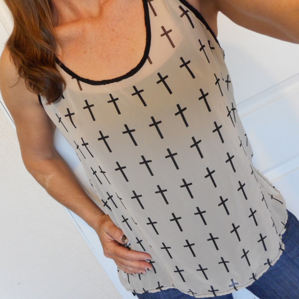 Minimi Tank Top Chiffon Size Medium